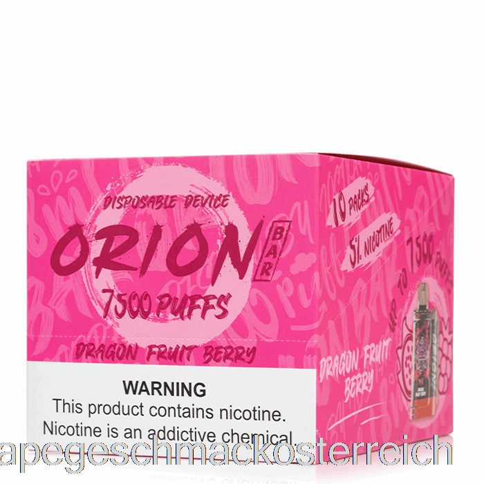 [10er-Pack] Lost Vape Orion Bar 7500 Einweg-Vape-Geschmack